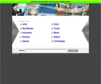 Rutor.com(The Best Search Links on the Net) Screenshot