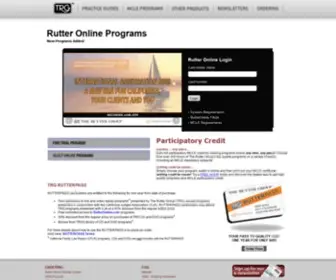 Rutteronline.com(Rutter OnlineHome) Screenshot