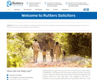 Rutterslaw.co.uk(Rutters Solicitors) Screenshot