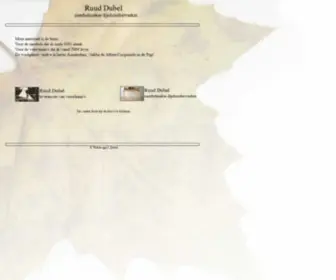 Ruuddubel.nl(Ruud Dubel) Screenshot