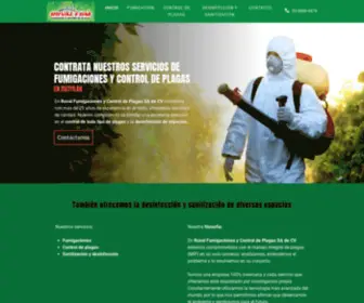 Ruval-Fum.com(Fumigaciones) Screenshot
