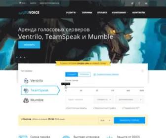 Ruvoice.com(Хостинг) Screenshot