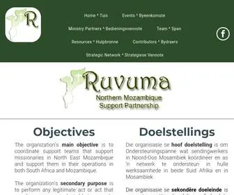 Ruvuma.org(Home ^ Tuis) Screenshot