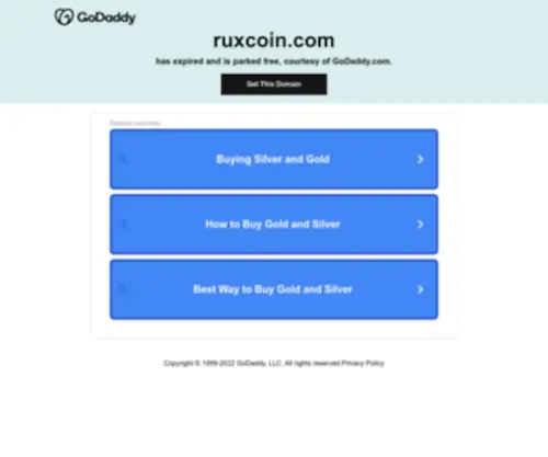 Ruxcoin.com(Global digital currency trading platform) Screenshot