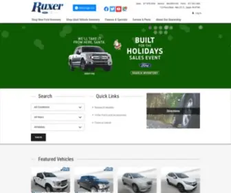 Ruxerford.com(Ruxer Ford) Screenshot