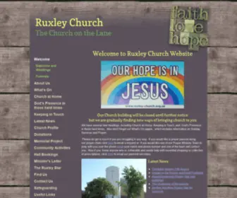 Ruxley-Church.org.uk(Ruxley Church) Screenshot