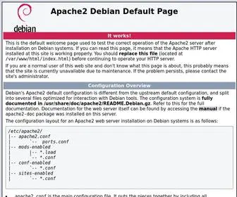 Rux.yt(Apache2 Debian Default Page) Screenshot