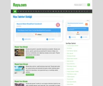 Ruya.com(Rüya) Screenshot