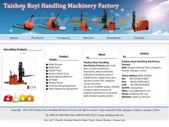 Ruyi-Lift.com(整个网站的关键词) Screenshot