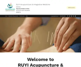 Ruyiacu.com(RUYI Acupuncture Oriental Medicine Clinic) Screenshot