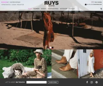 Ruysfashion.nl(RUYS fashion) Screenshot