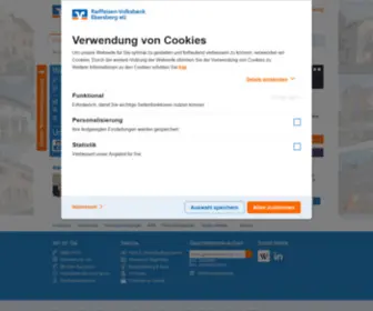 RV-Ebe.de(Raiffeisen-Volksbank Ebersberg eGGENODEF1ASG) Screenshot