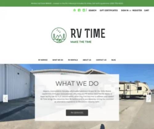 RV-Time.com(Rvtime) Screenshot