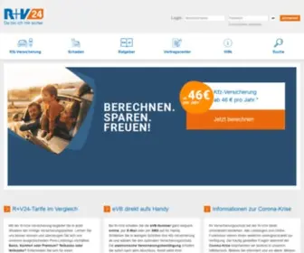 RV24.de(Günstige Autoversicherung online abschließen) Screenshot