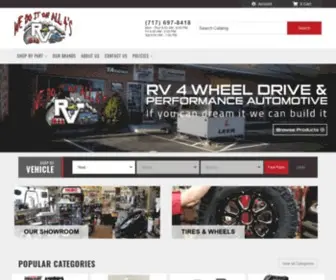 RV4X4.com(Tonneau covers) Screenshot