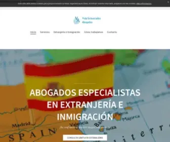 Rva-Abogados.com(Vidal & Asociados Abogados) Screenshot