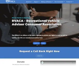 Rvaca.org(RV Advisor) Screenshot