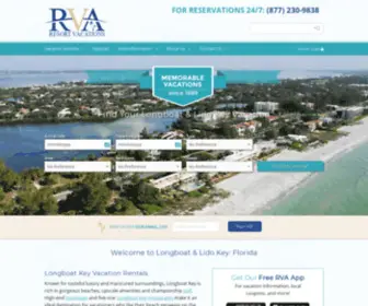 Rvalongboatkey.com(Longboat Key Vacation Rentals) Screenshot