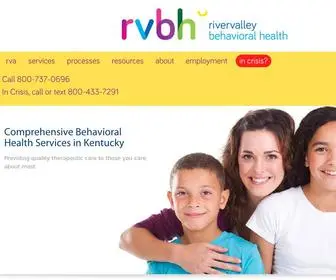 RVBH.com(RiverValley Behavioral Health) Screenshot