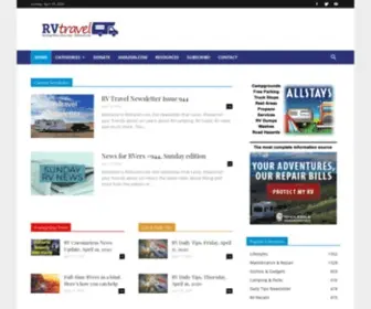 Rvbookstore.com(RV Travel) Screenshot