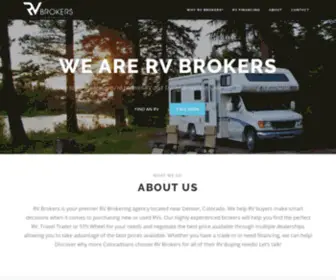 RVbrokers.com(RVbrokers) Screenshot