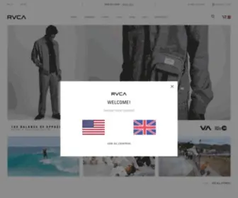 Rvca.co.uk(RVCA UK) Screenshot