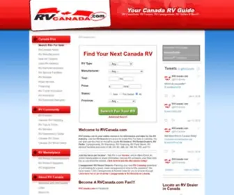 Rvcanada.com(RV Canada) Screenshot