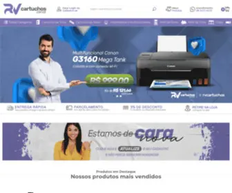 Rvcartuchos.com.br(Toner compatível) Screenshot