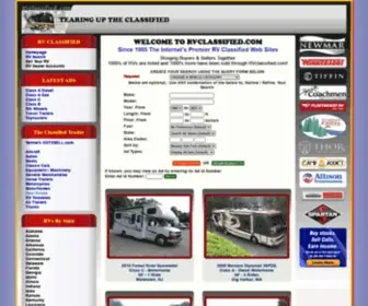 RVclassified.com Screenshot