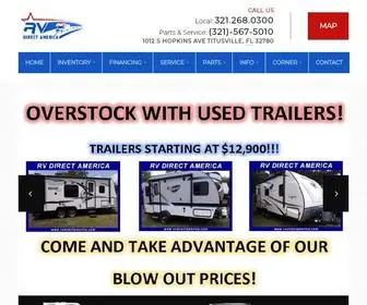 Rvdirectamerica.com(RV Direct America) Screenshot