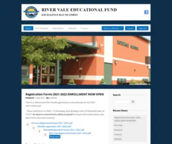Rvedfund.org(River Vale Educational Fund) Screenshot
