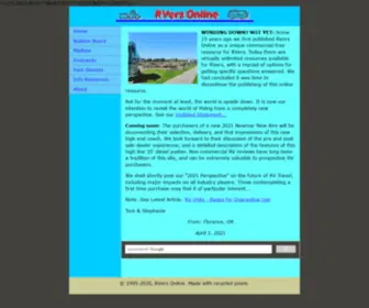 Rversonline.org(Main Menu Page) Screenshot