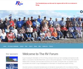 Rvforum.net(The RV Forum Community) Screenshot
