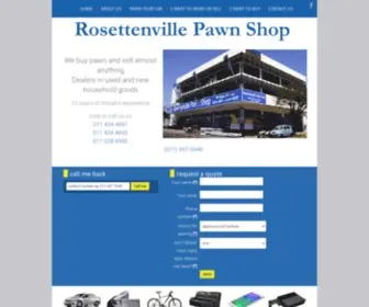 Rville-Pawnshop.co.za(Buy and Sell Used & Preowned Goods) Screenshot