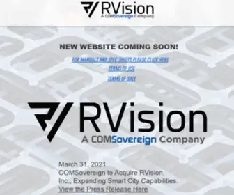 Rvisionusa.com(RVision) Screenshot