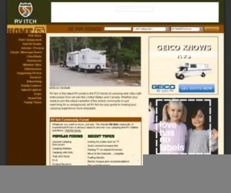 Rvitch.com(RV Itch) Screenshot