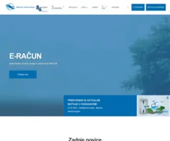 RVK-JP.si(Oskrba vodovodnega omrežja na območju štirih obalnih občin) Screenshot