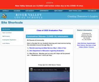 RVK12.org(River Valley Local Schools) Screenshot