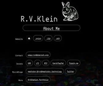 RVklein.me(R.V.Klein) Screenshot