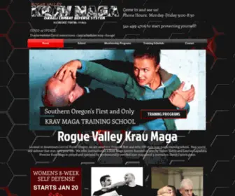 RVkrav.com(Rogue Valley Krav Maga) Screenshot