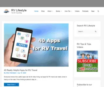 Rvlifestyle.com(RV Lifestyle) Screenshot