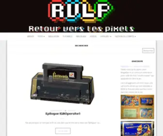 RVLP.net(L'actualité rétro) Screenshot