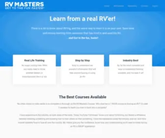 Rvmasters.com(Get to the fun) Screenshot