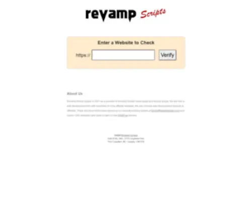 RVMP.net(Revamp Scripts) Screenshot