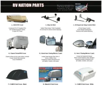 Rvnationparts.com(RV Nation Parts & Accessories) Screenshot