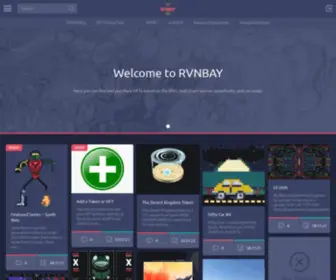 RVnbay.com(Storefront for RVN NFTs) Screenshot