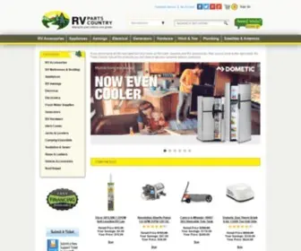 Rvpartscountry.com(RV Parts and Supplies) Screenshot