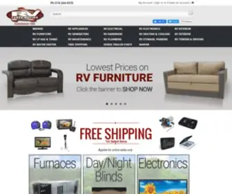 Rvpartsnation.com(RV Parts Nation) Screenshot