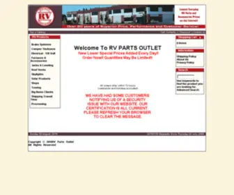 Rvpartsoutlet.com(Premium domain) Screenshot