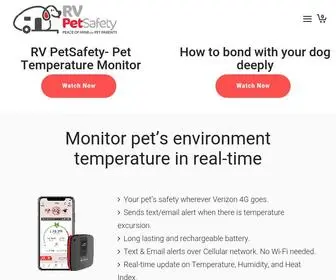 Rvpetsafety.com(A complete Dog Temperature Monitor in your hands) Screenshot